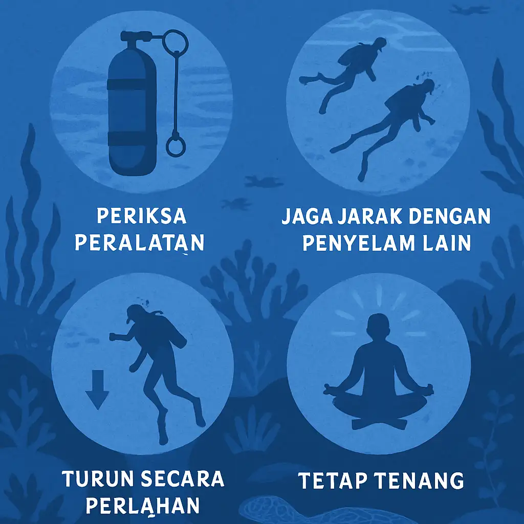 Tips Aman Menyelam di Laut