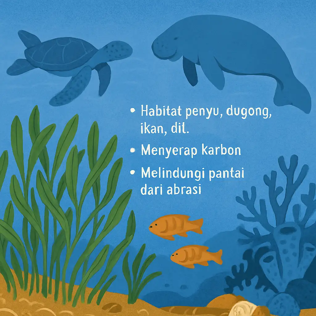 Ekosistem Padang Lamun dan Perannya