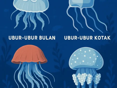 Jenis-Jenis Ubur-Ubur di Laut